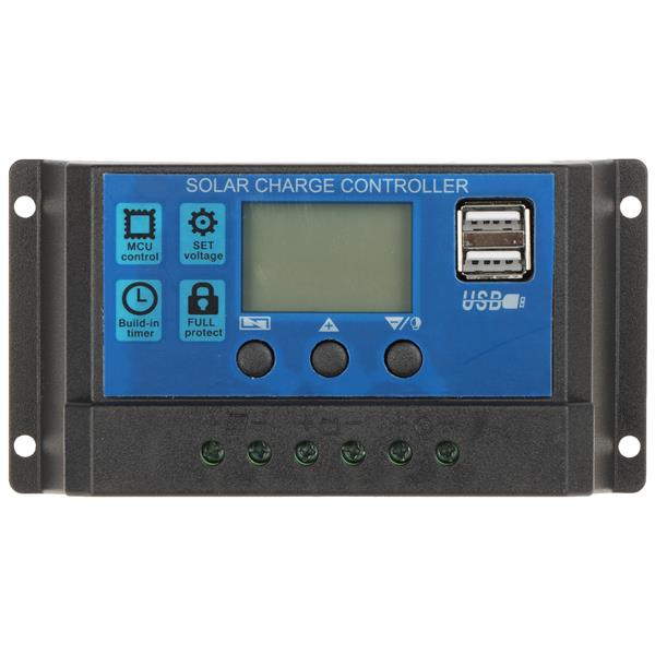 SOLARNI REGULATOR POLNJENJA AKUMULATORJEV SCC-30A-PWM-LCD