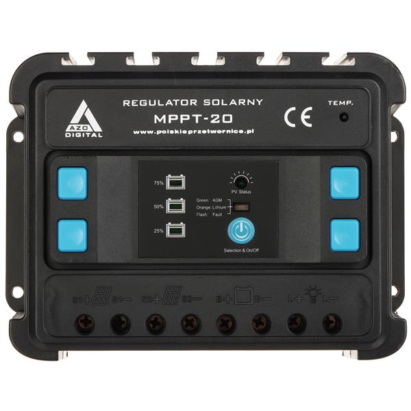 FOTOVOLTAIČNI SESTAV SP-KIT-50/20/MPPT 135 Wh