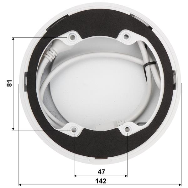 VANDALOODPORNA KAMERA IP APTI-250D3-2812WP - 3.0 Mpx 2.8 ... 12 mm