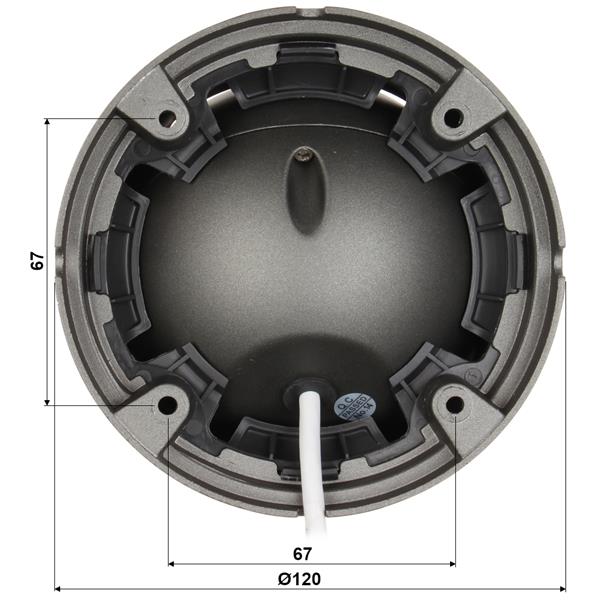 VANDALOODPORNA KAMERA IP APTI-350V3-2812P - 3 Mpx 2.8 ... 12 mm