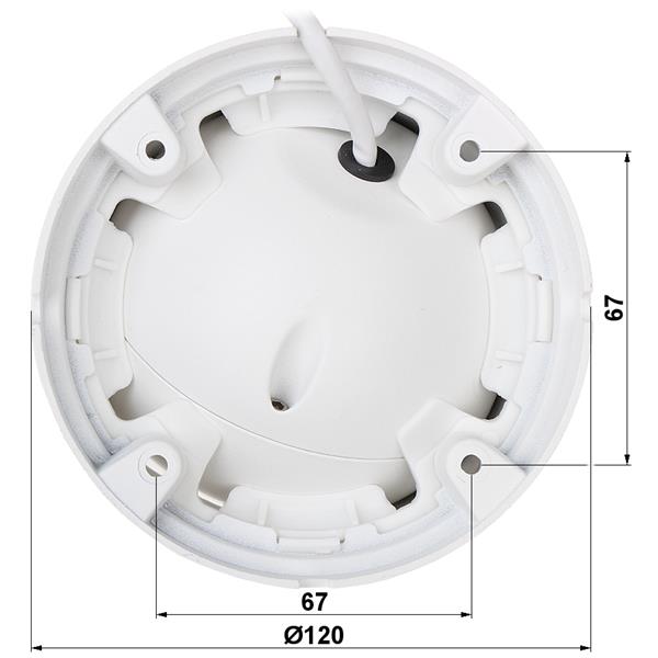 VANDALOODPORNA KAMERA IP APTI-41VA3-2812WP 4.0 Mpx 2.8 ... 12 mm