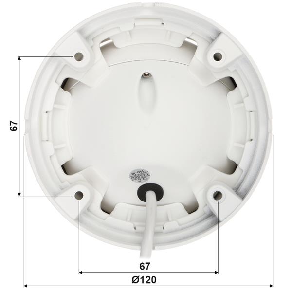 VANDALOODPORNA KAMERA IP APTI-54VA3-2812WP - 5 Mpx 2.8 ... 12 mm