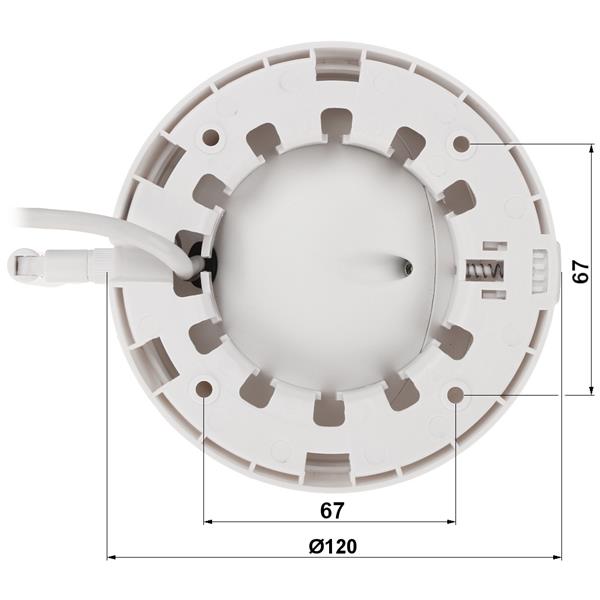 VANDALOODPORNA KAMERA IP APTI-RF25V3-2812W Wi-Fi - 1080p 2.8 ... 12 mm