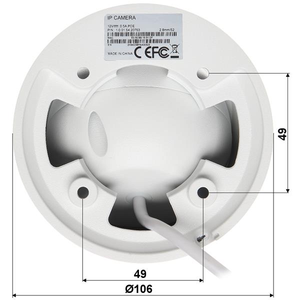 KAMERA IP BCS-DMIP2201AIR-IV - 1080p 2.8 mm