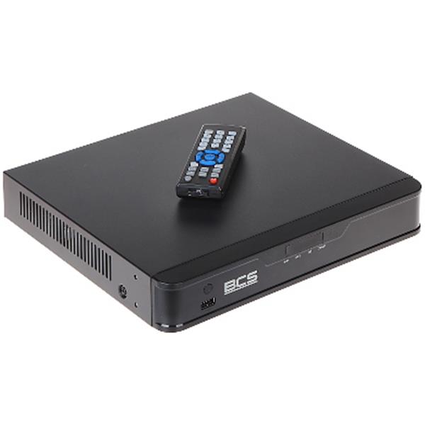 REGISTRATOR IP BCS-P-NVR0401-4K-4P 4 KANALI +4-PORTNI SWITCH POE, 4K UHD BCS POINT