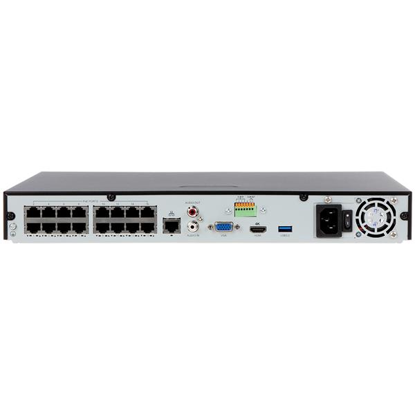 REGISTRATOR IP BCS-P-NVR1602-4K-16 P-II 16 KANALOV +16-PORTNI SWITCH POE BCS POINT