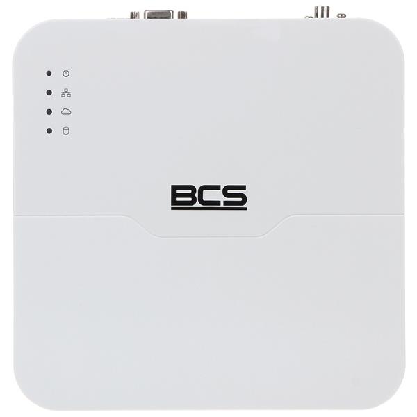 REGISTRATOR IP BCS-P-SNVR0401-4K-4P 4 KANALI +4-PORTNI SWITCH POE, 4K UHD BCS POINT