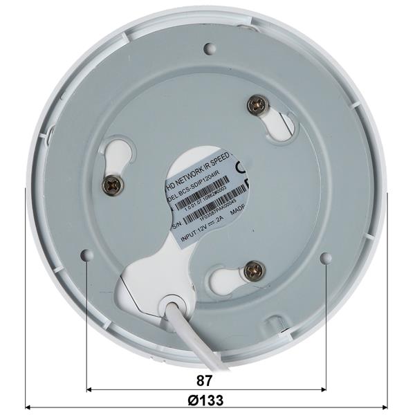 KAMERA IP HITROVRTLJIVA NOTRANJA BCS-SDIP1204IR-II - 1080p 2.7 ... 11 mm