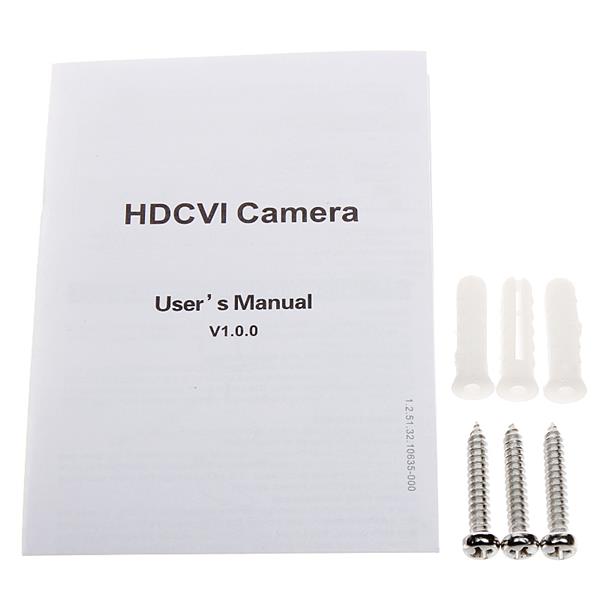 KAMERA HD-CVI, PAL HAC-HDW2221E-0360B - 1080p 3.6 mm DAHUA