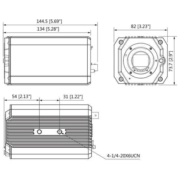 KAMERA HD-CVI, PAL HAC-HF3805G - 4K UHD DAHUA