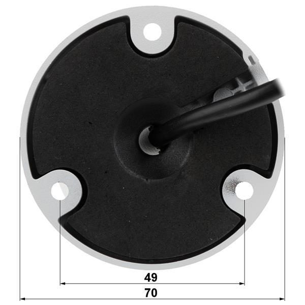 KAMERA AHD, HD-CVI, HD-TVI, PAL HAC-HFW1200T-0280B - 1080p 2.8 mm DAHUA