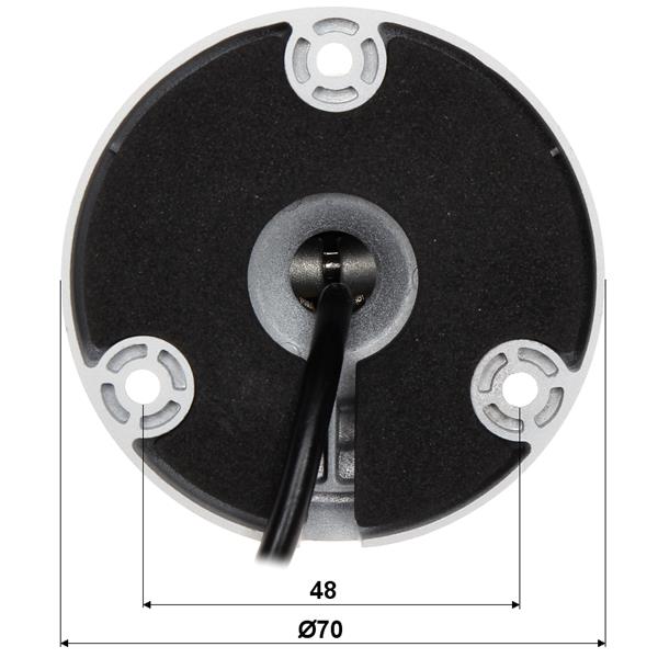 KAMERA AHD, HD-CVI, HD-TVI, PAL HAC-HFW1220RMP-0280B - 1080p 2.8 mm DAHUA