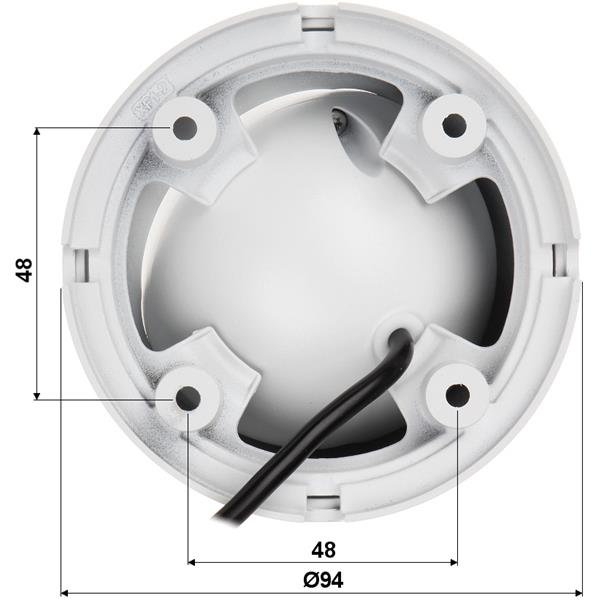 KAMERA AHD, HD-CVI, HD-TVI, PAL HAC-T2A21-0280B - 1080p 2.8 mm DAHUA