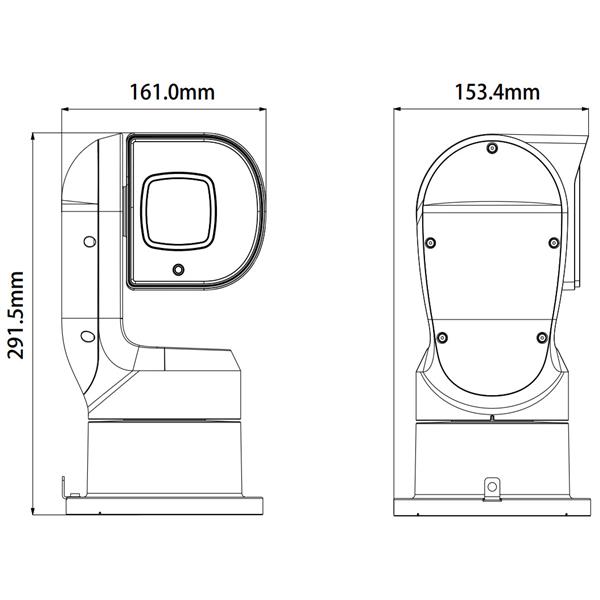 HITROVRTLJIVA ZUNANJA KAMERA IP PTZ1A225U-IRA-N - 1080p 4.8 ... 120 mm DAHUA