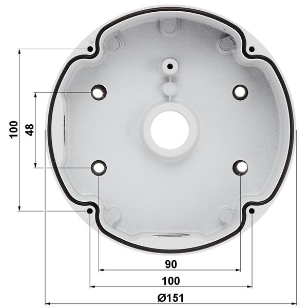 HITROVRTLJIVA ZUNANJA KAMERA IP PTZ1A225U-IRA-N - 1080p 4.8 ... 120 mm DAHUA