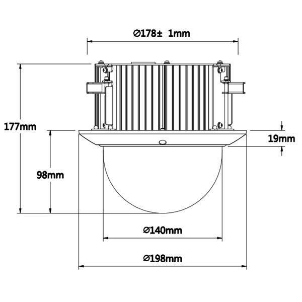 KAMERA AHD, HD-CVI, HD-TVI, PAL HITROVRTLJIVA NOTRANJA SD52C225I-HC - 1080p 4.8 ... 120 mm DAHUA