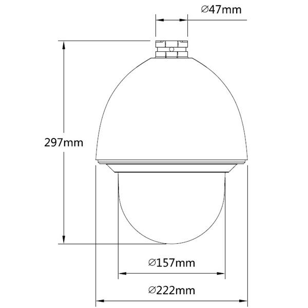 HITROVRTLJIVA ZUNANJA KAMERA IP SD60230U-HNI - 1080p 4.5 ... 135 mm DAHUA