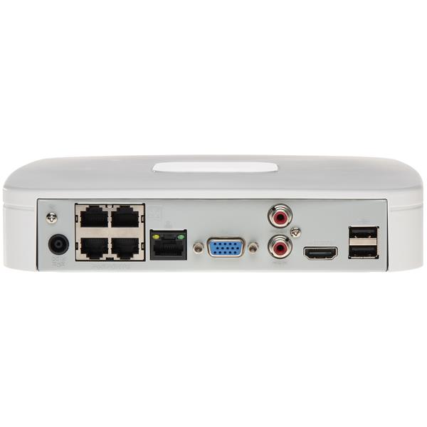 REGISTRATOR IP NVR2104-P-4KS2 4 KANALI +4-PORTNI SWITCH POE, 4K UHD DAHUA