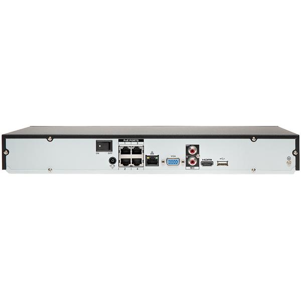 REGISTRATOR IP NVR2204-P-S2 4 KANALI +4-PORTNI SWITCH POE DAHUA