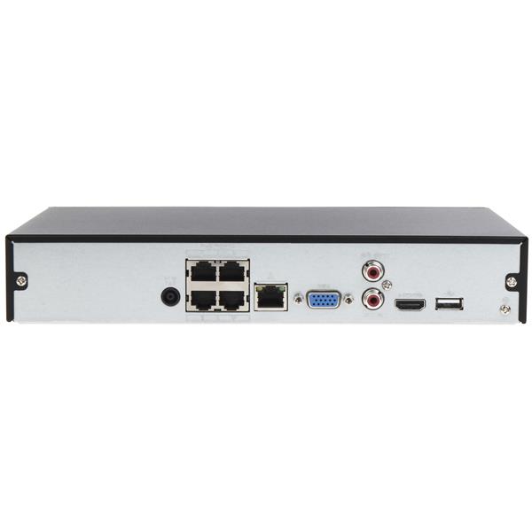 REGISTRATOR IP NVR4104HS-P-4KS2 4 KANALI +4-PORTNI SWITCH POE DAHUA