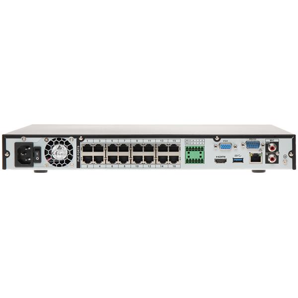 REGISTRATOR IP NVR4216-16P-4KS2 16 KANALOV +16-PORTNI SWITCH POE DAHUA