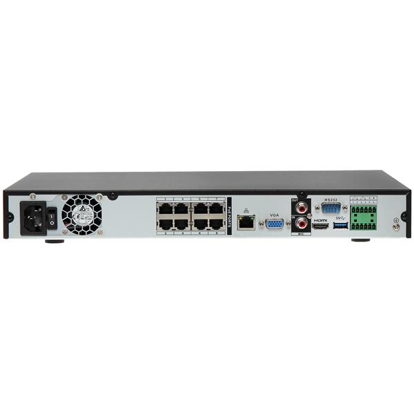 REGISTRATOR IP NVR5208-8P-4KS2 8 KANALOV +8-PORTNI SWITCH POE DAHUA