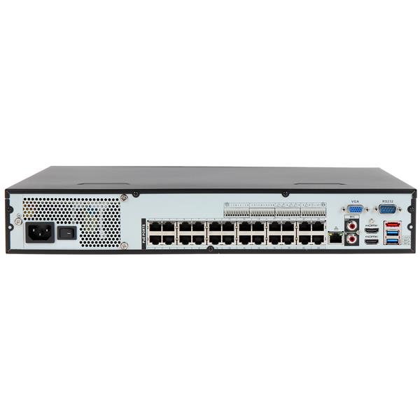 REGISTRATOR IP NVR5424-24P-4KS2 24 KANALI +eSATA +24-PORTNI SWITCH POE DAHUA