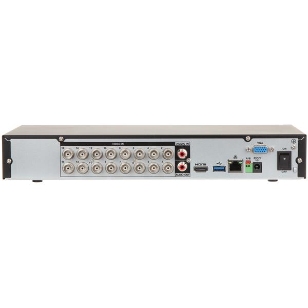 SNEMALNIK AHD, HD-CVI, HD-TVI, CVBS, TCP/IP XVR5116H-4KL-X 16 KANALOV DAHUA