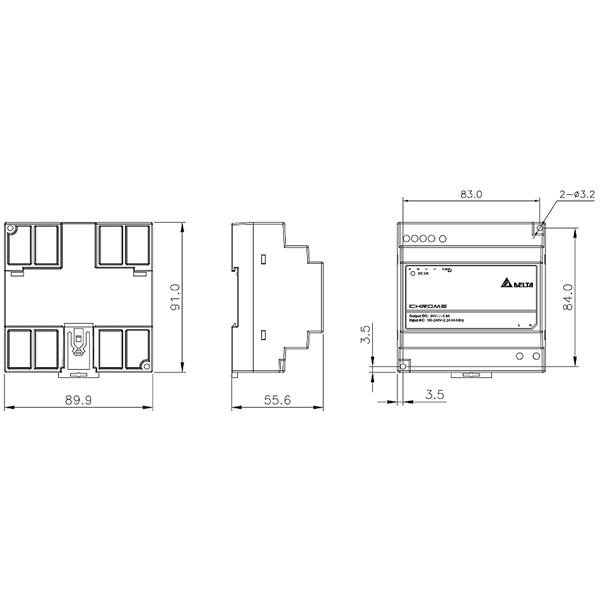 IMPULZNI NAPAJALNIK DRC-24V100W-1AZ