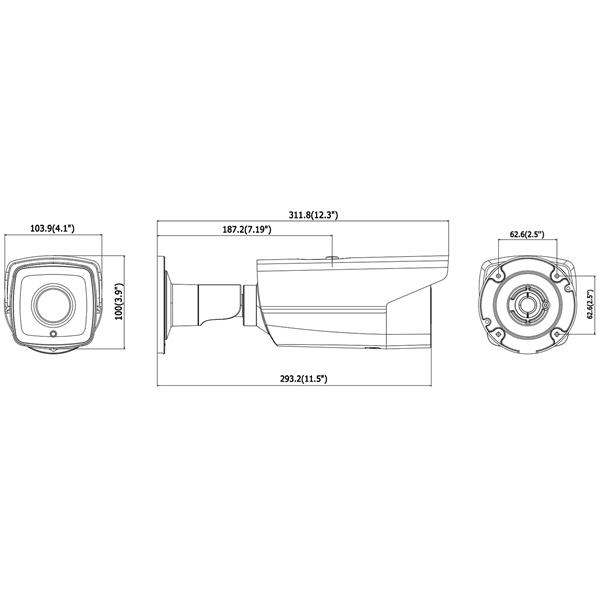 KAMERA IP DS-2CD4A85F-IZHS(2.8-12MM) - 8.8 Mpx HIKVISION