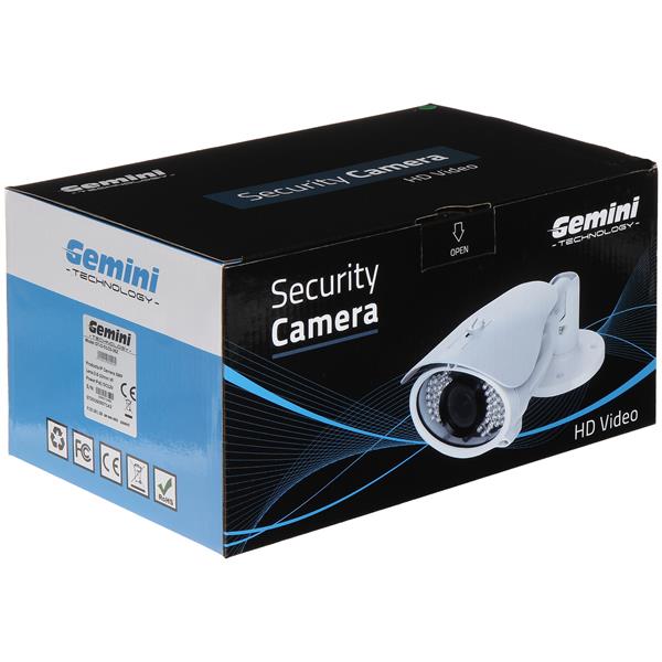 KAMERA AHD, HD-CVI, HD-TVI, PAL GT-CA41C5-28VFW - 3.7 Mpx 2.8 ... 12 mm GEMINI TECHNOLOGY