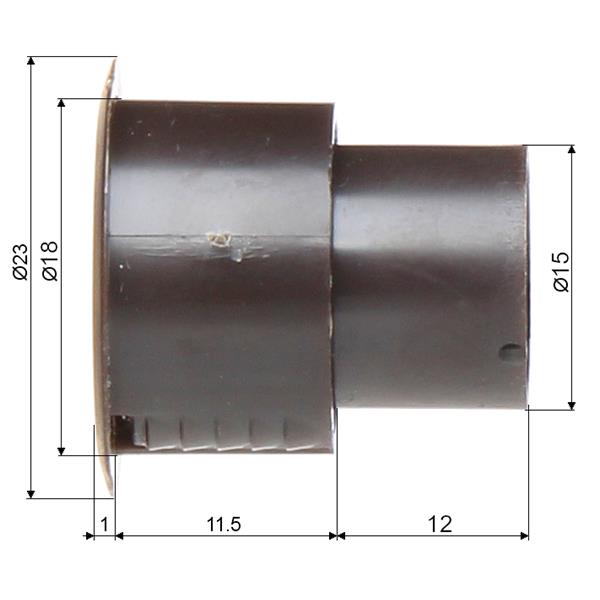 CILINDRIČNI MAGNETNI KONTAKT KN-CA36-B