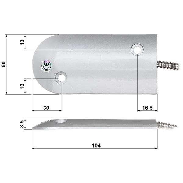 STRANSKI MAGNETNI KONTAKT KN-CA60B