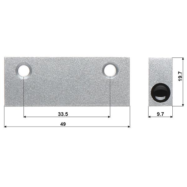 STRANSKI MAGNETNI KONTAKT KN-M04