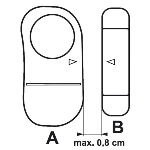 DETEKTOR ODPRTOSTI S SIGNALNO NAPRAVO MA-05A3