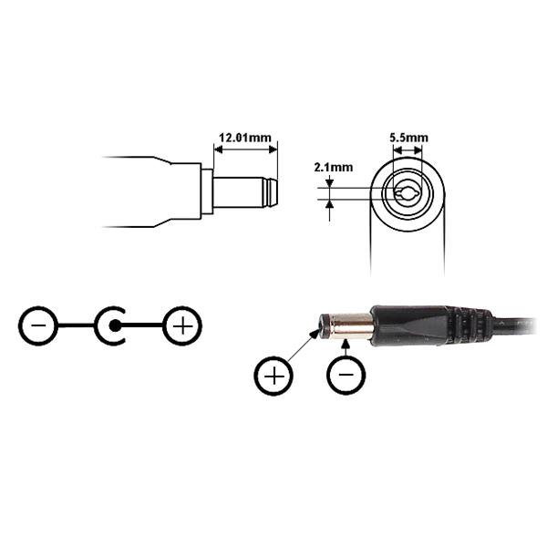 NAPAJALNI ADAPTER PSC-12015/PRO 12 V DC 1.5 A