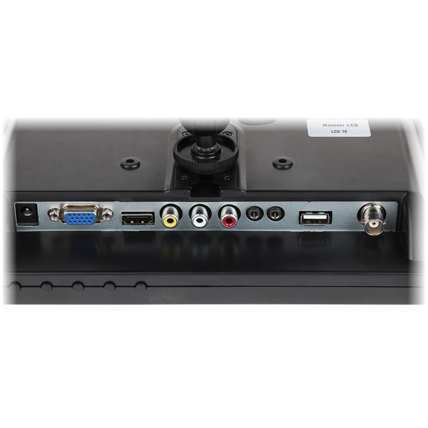 MONITOR VGA, HDMI, AUDIO, 2XVIDEO, USB, PILOT TFT-10/CCTV 10 