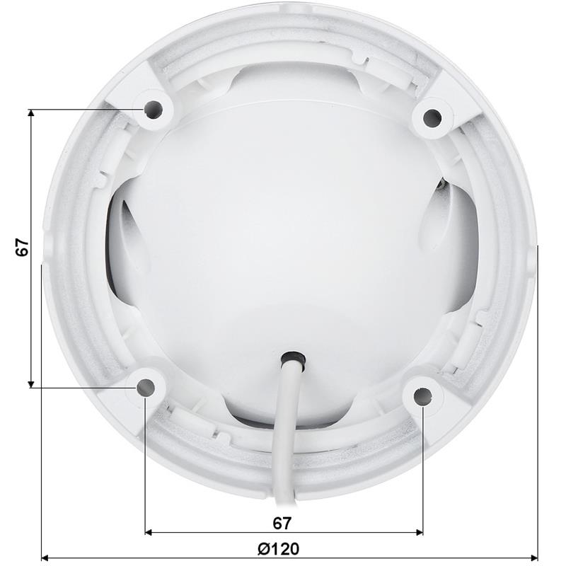 VANDALOODPORNA KAMERA IP APTI-201V3-2812WP - 1080p 2.8 ... 12 mm