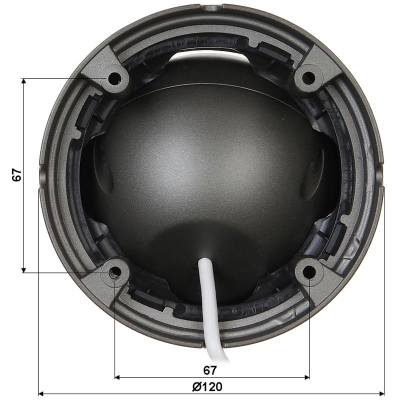 VANDALOODPORNA KAMERA IP APTI-54VA3-2812P - 5 Mpx 2.8 ... 12 mm