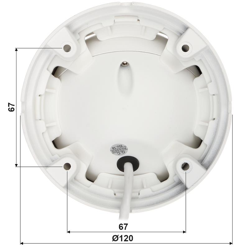 VANDALOODPORNA KAMERA IP APTI-54VA3-2812WP - 5 Mpx 2.8 ... 12 mm