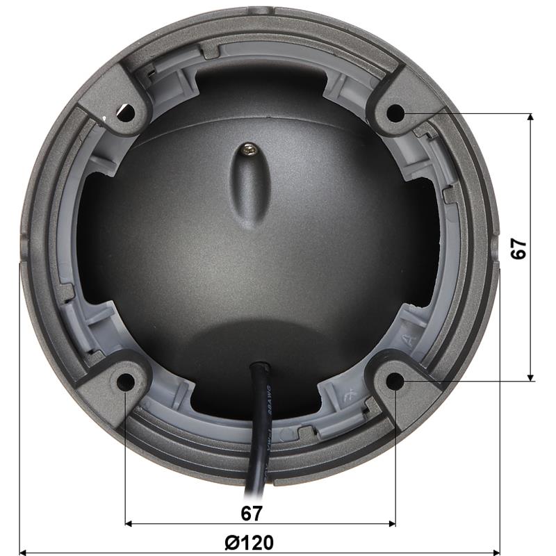 VANDALOODPORNA KAMERA AHD, HD-CVI, HD-TVI, PAL APTI-H24V3-2812 - 1080p 2.8 ... 12 mm