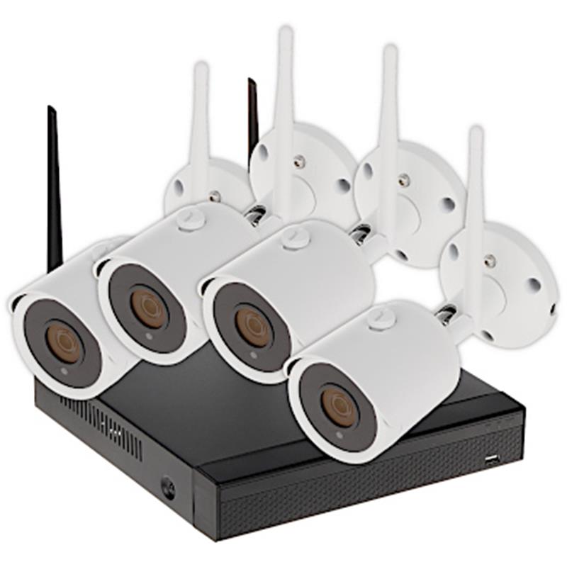 KOMPLET ZA MONITORING APTI-KIT-WIFI-21C2 Wi-Fi, 4 KANALI - 1080p