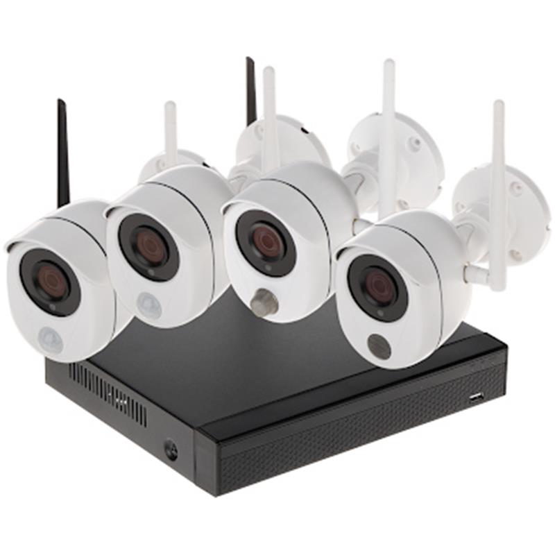 KOMPLET ZA MONITORING APTI-KIT-WIFI-S-20C2 Wi-Fi, 4 KANALI - 1080p