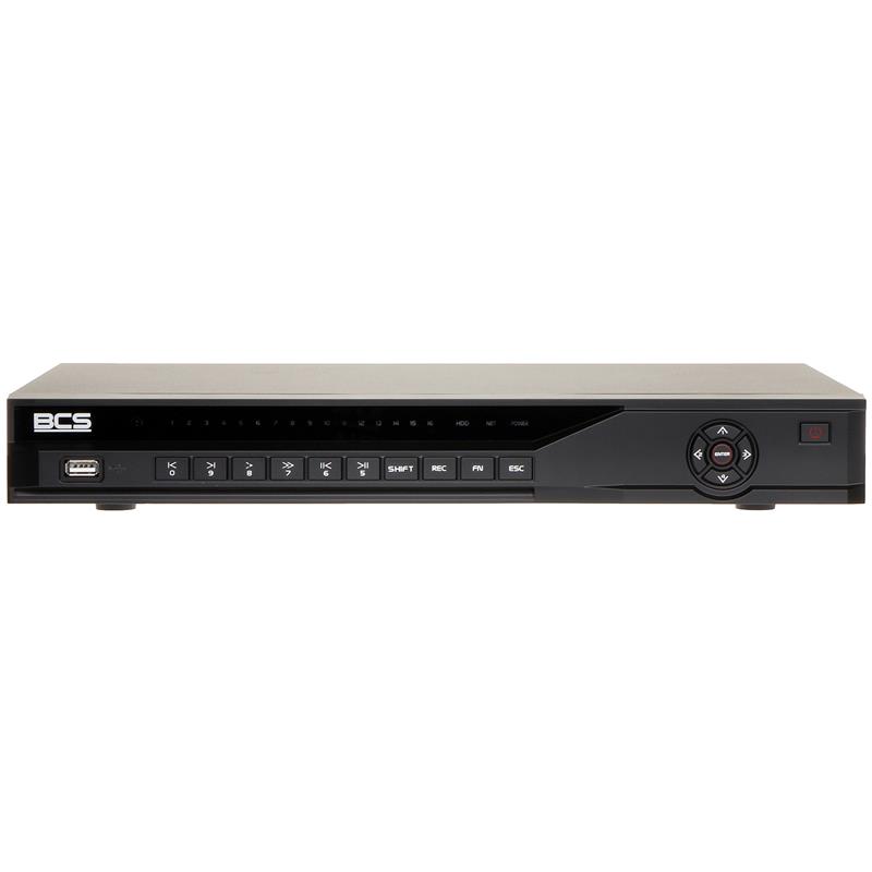 REGISTRATOR IP BCS-NVR1602-4K-III 16 KANALOV