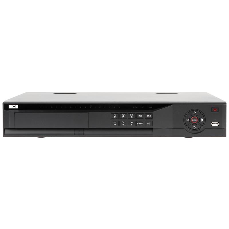 REGISTRATOR IP BCS-NVR1604-4K-III 16 KANALOV +eSATA