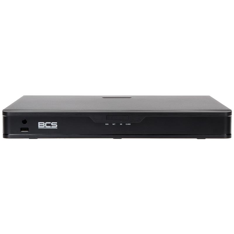 REGISTRATOR IP BCS-P-NVR0802-4K-8P 8 KANALOV +8-PORTNI SWITCH POE BCS POINT