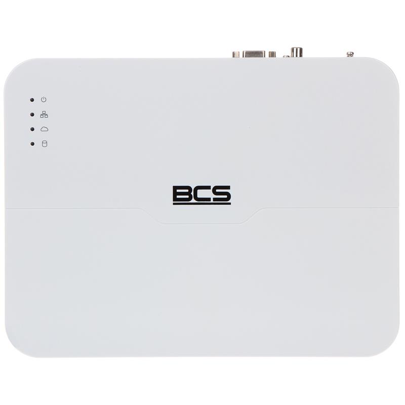 REGISTRATOR IP BCS-P-SNVR0801-4K-8P 8 KANALOV +8-PORTNI SWITCH POE, 4K UHD BCS POINT