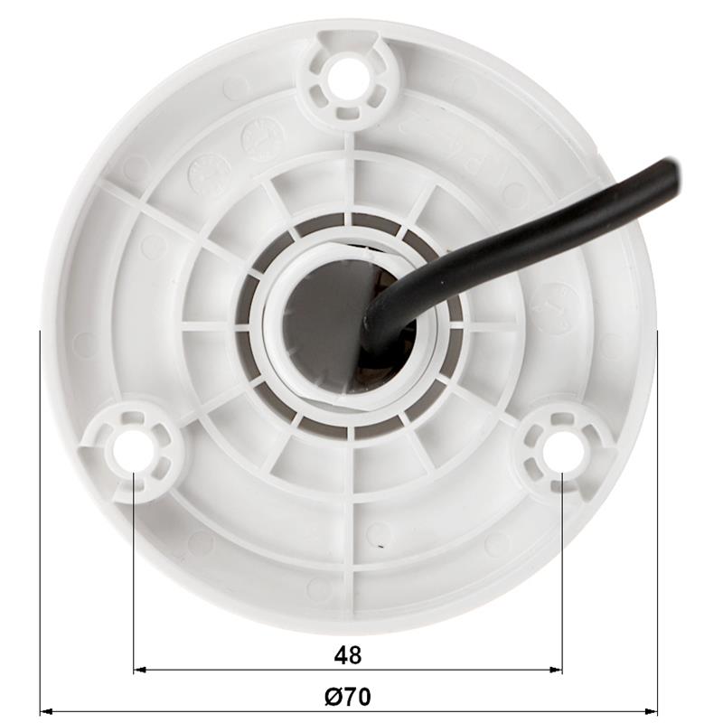 KAMERA AHD, HD-CVI, HD-TVI, PAL HAC-B1A21-0360B - 1080p 3.6 mm DAHUA