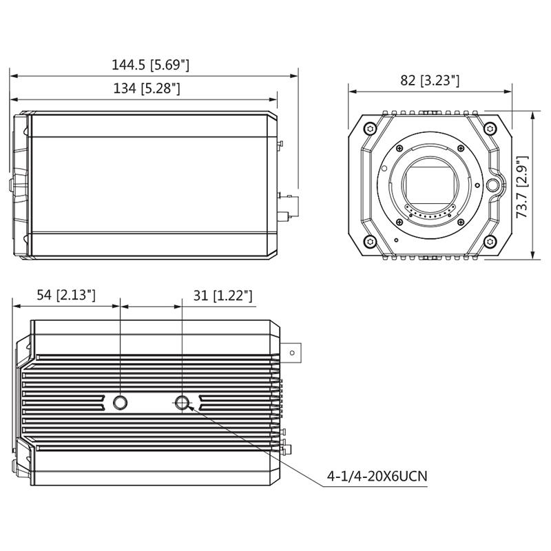 KAMERA HD-CVI, PAL HAC-HF3805G - 4K UHD DAHUA