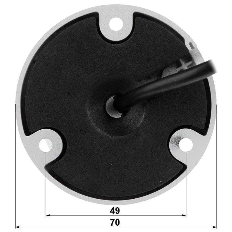 KAMERA AHD, HD-CVI, HD-TVI, PAL HAC-HFW1200T-0280B - 1080p 2.8 mm DAHUA